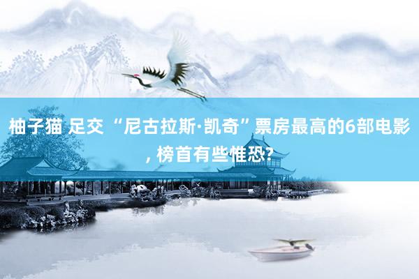 柚子猫 足交 “尼古拉斯·凯奇”票房最高的6部电影, 榜首有些惟恐?