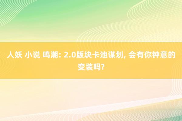 人妖 小说 鸣潮: 2.0版块卡池谋划, 会有你钟意的变装吗?