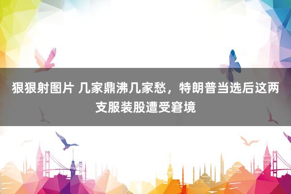狠狠射图片 几家鼎沸几家愁，特朗普当选后这两支服装股遭受窘境