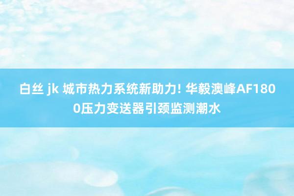 白丝 jk 城市热力系统新助力! 华毅澳峰AF1800压力变送器引颈监测潮水