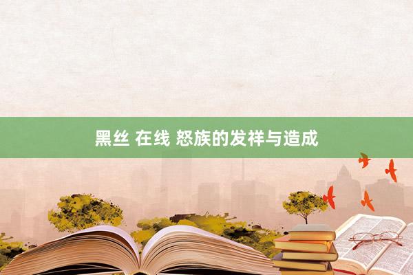 黑丝 在线 怒族的发祥与造成