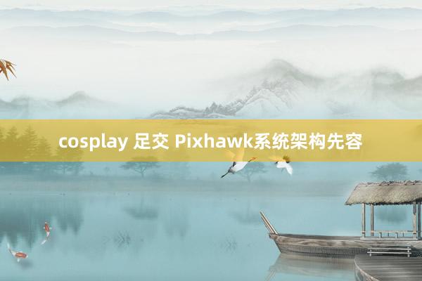 cosplay 足交 Pixhawk系统架构先容